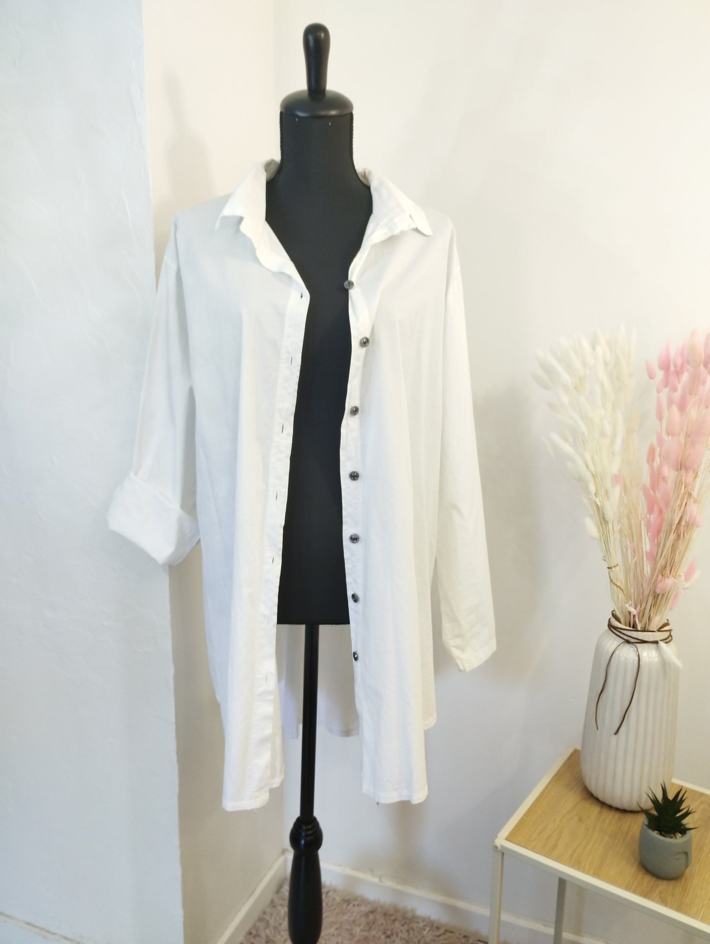 Chemise Longue Victoria - Coupe Oversize