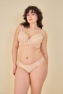 Ensemble lingerie Beige
