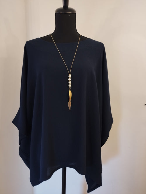 Blouse avec collier