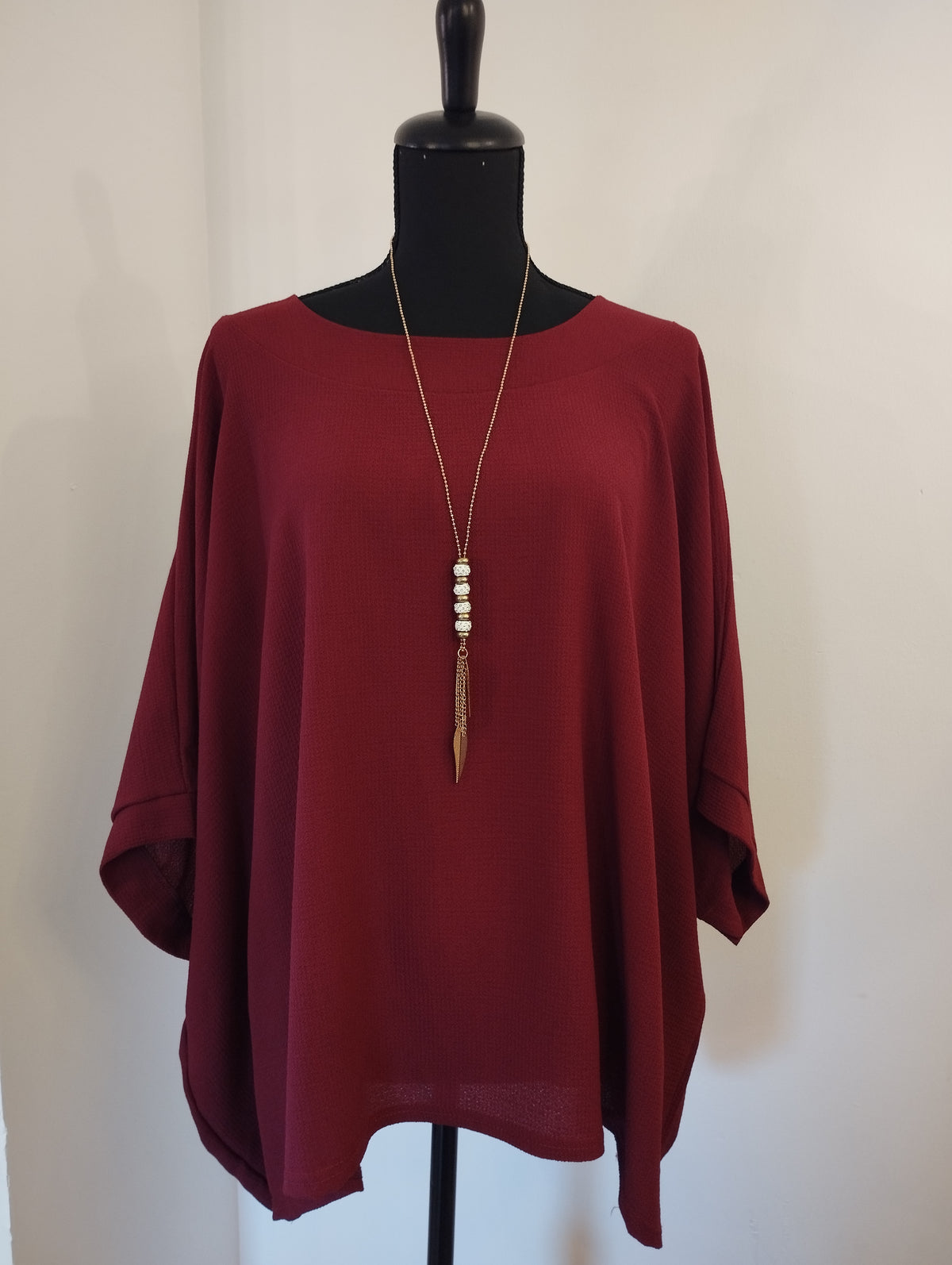 Blouse avec collier
