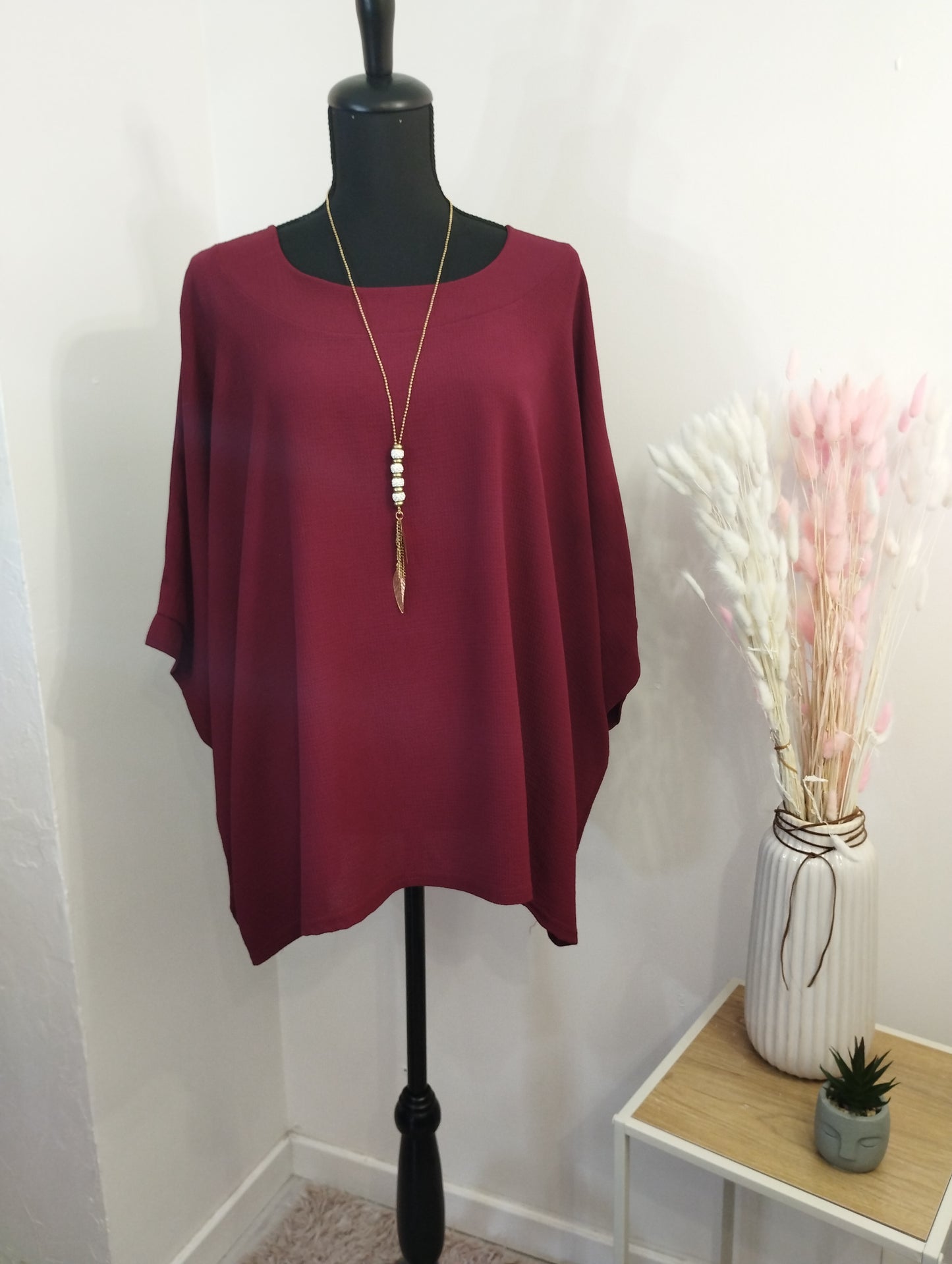 Blouse Elena - Fluide , Oversize & Élégant