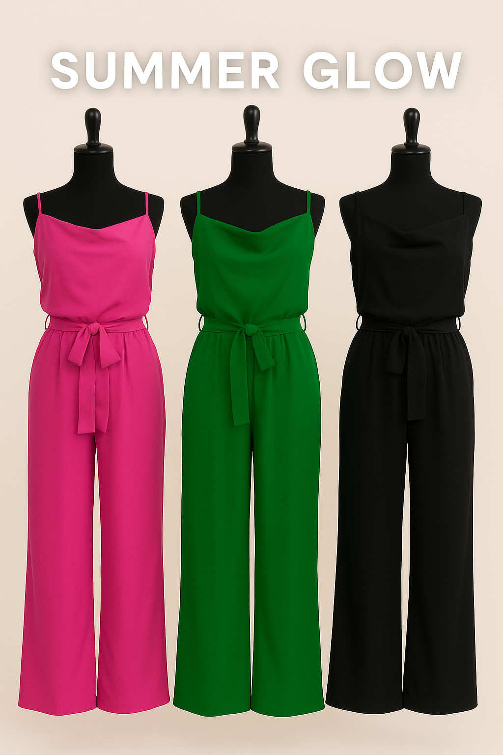 Combinaison Summer Glow - Fluide & ceinturé